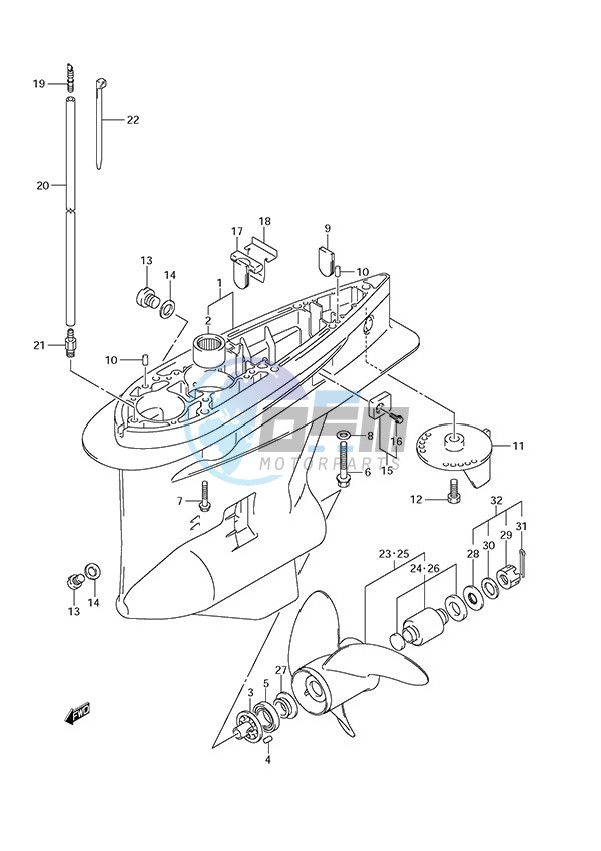 Gear Case (C/R)