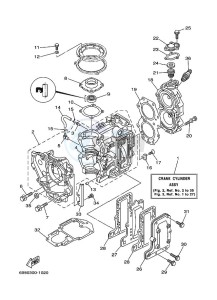 25D drawing CYLINDER--CRANKCASE