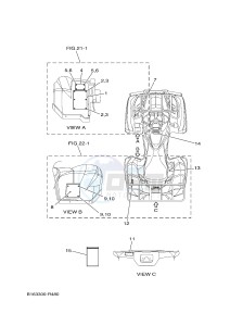 YFM700FWBD YFM70KPHG KODIAK 700 EPS HUNTER (2SM7) drawing EMBLEM & LABEL 1