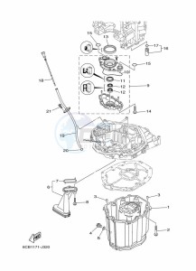 FL225FETX drawing VENTILATEUR-DHUILE