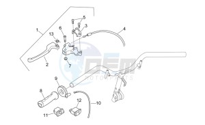 Sonic 50 Air drawing LH Controls