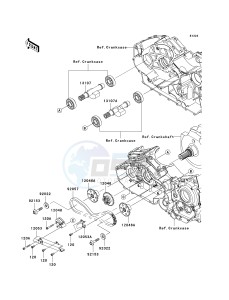 VN 1700 A [VULCAN 1700 VOYAGER] (9FA) A9FA drawing BALANCER