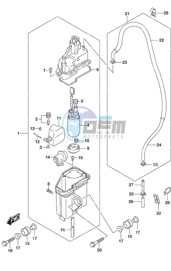 Fuel Vapor Separator