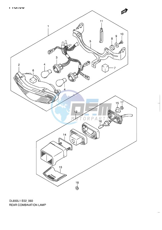 REAR COMBINATION LAMP