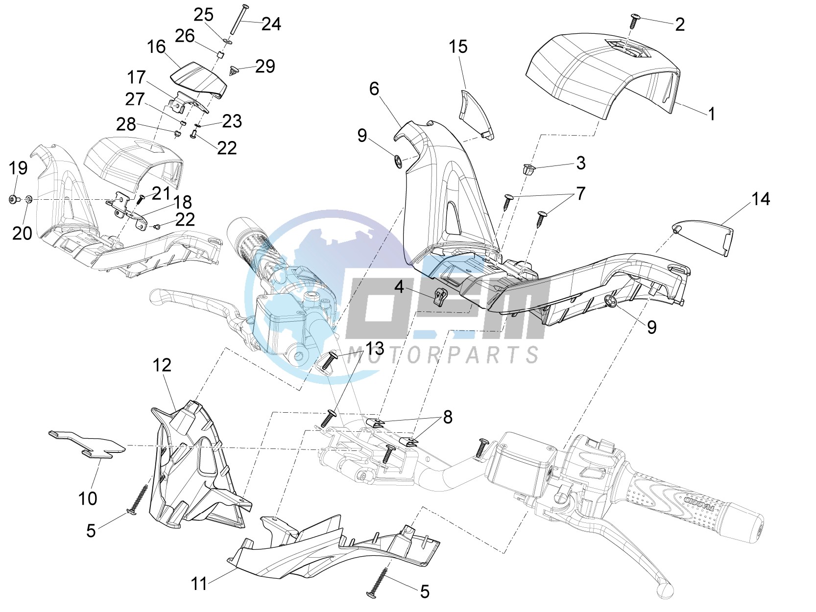 Anti-percolation system