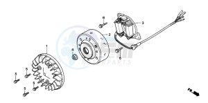 SH50D drawing GENERATOR