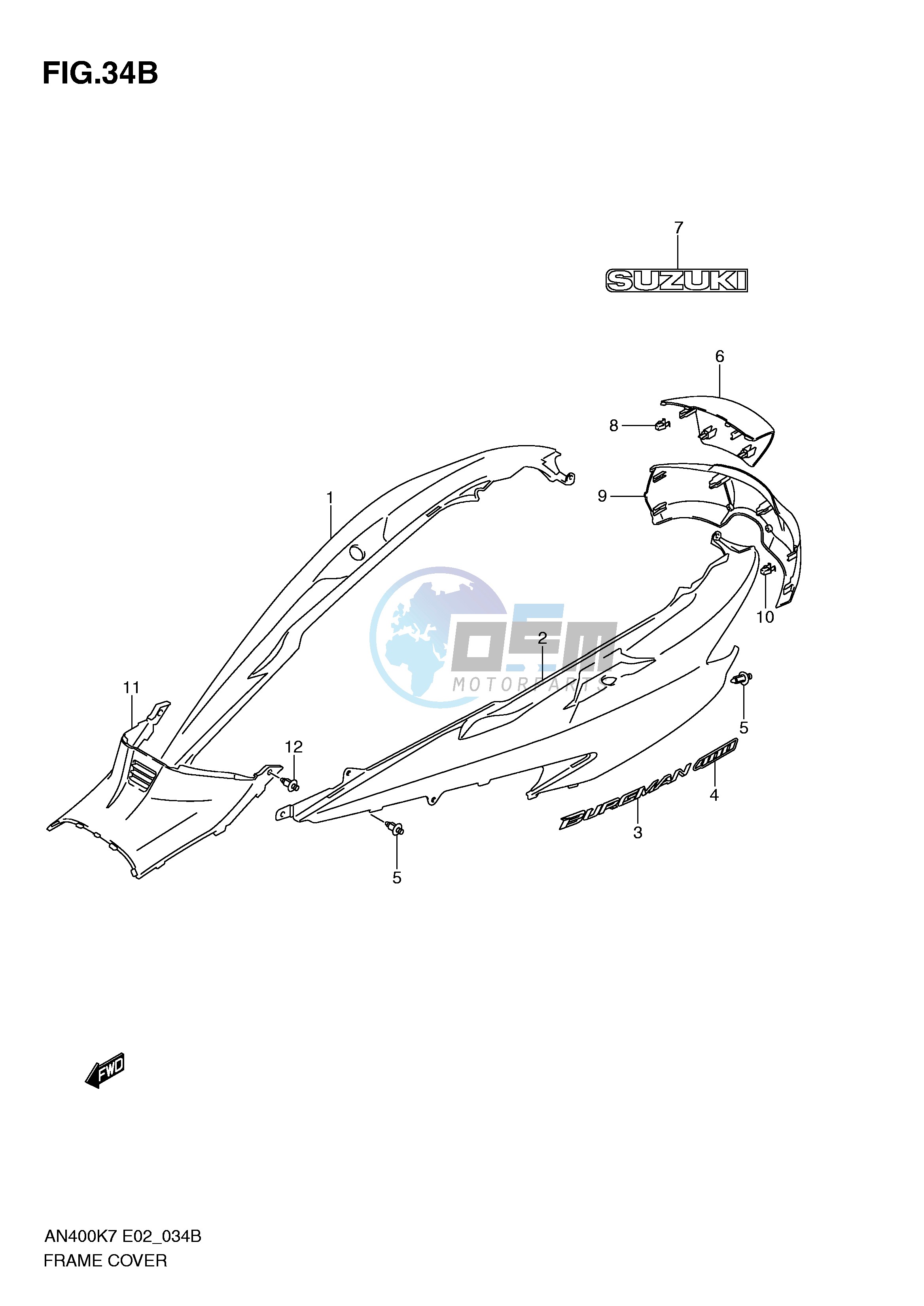 FRAME COVER (MODEL L0)