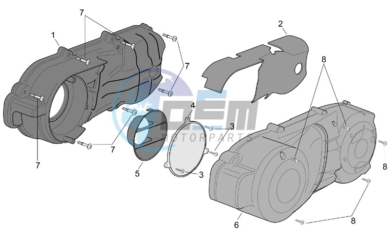 Engine plastic