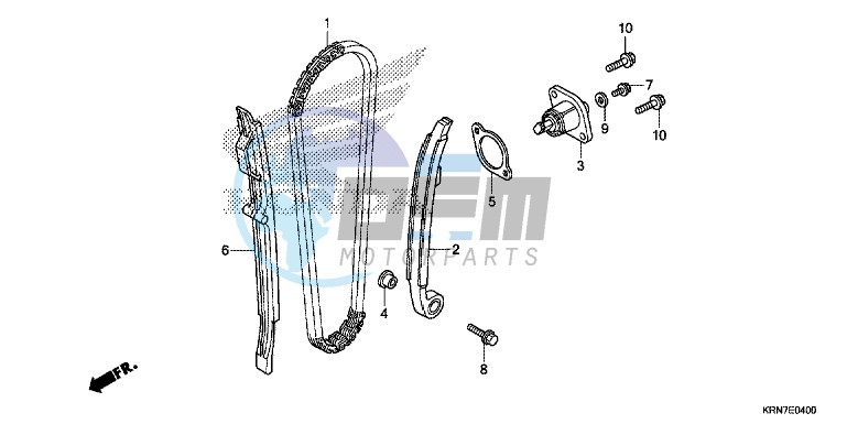 CAM CHAIN/ TENSIONER