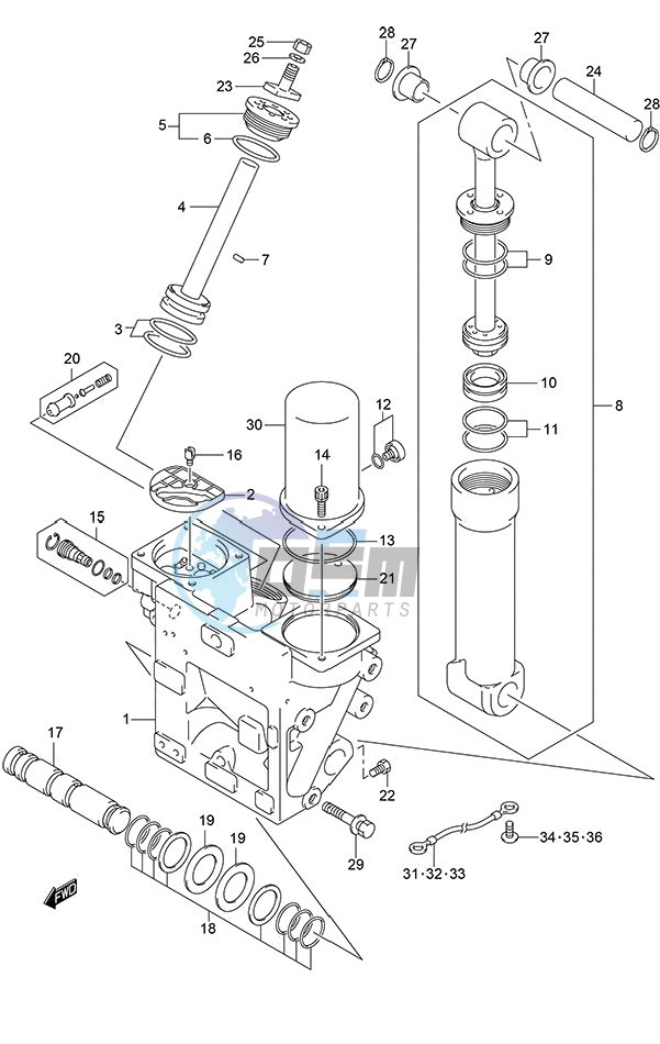 Trim Cylinder