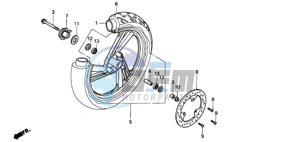 FRONT WHEEL