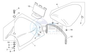 RS 50 drawing Saddle unit