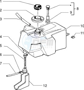 FREE FL 50 drawing Fuel Tank