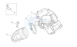 Scarabeo 125-200 Light carb. drawing Carburettor I