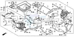 XL125V VARADERO drawing CARBURETOR (ASSY.)