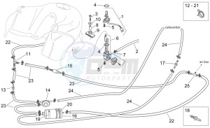 Pegaso 650 Carb drawing Fuel cock