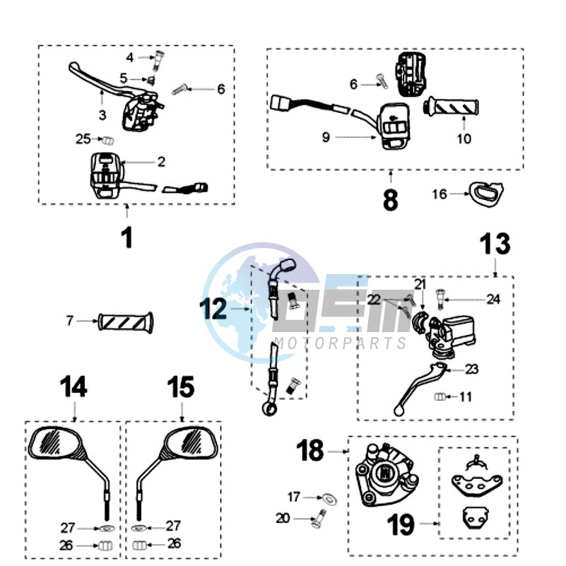 BRAKE SYSTEM PAIOLI FORK