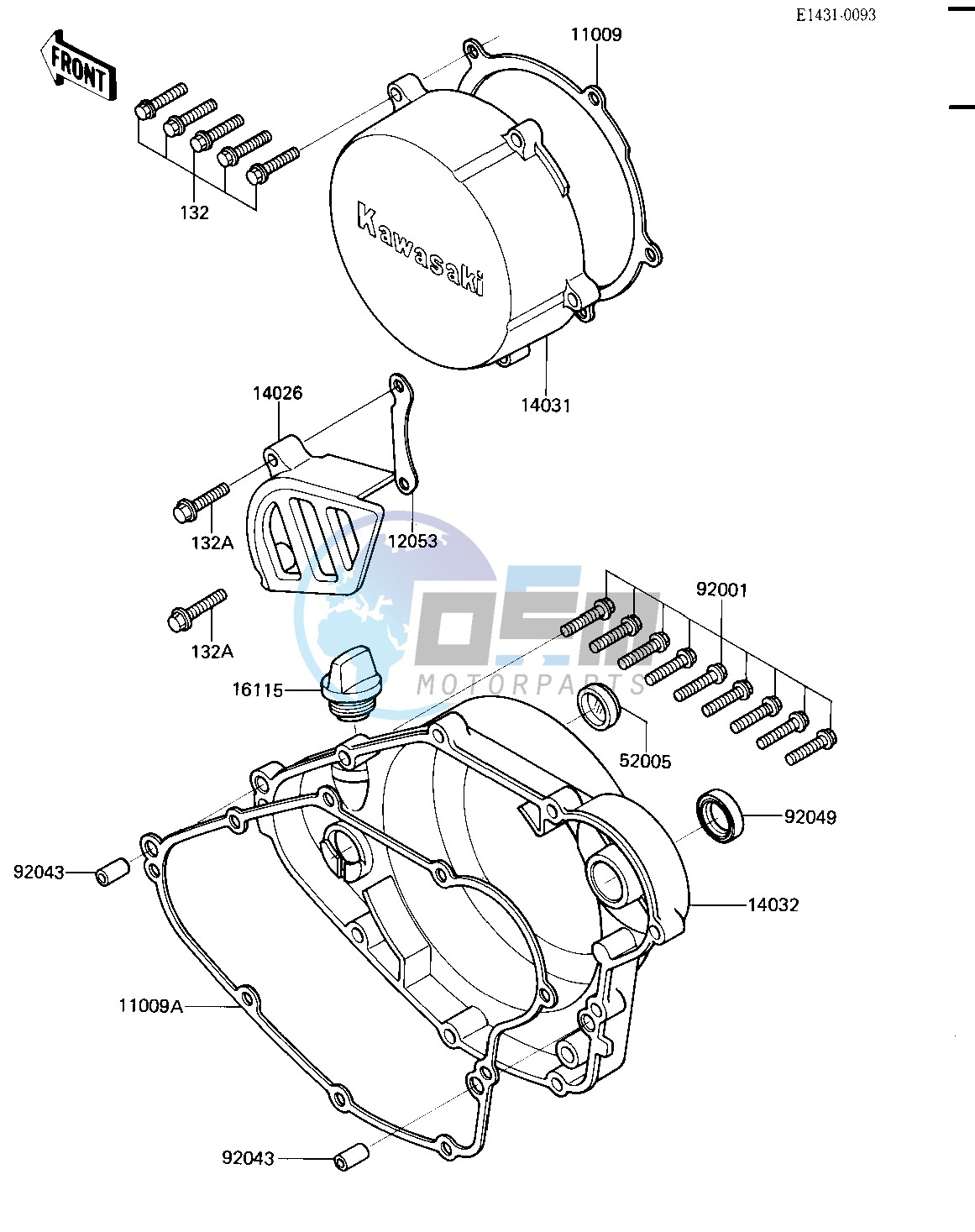 ENGINE COVERS -- 84 A2- -