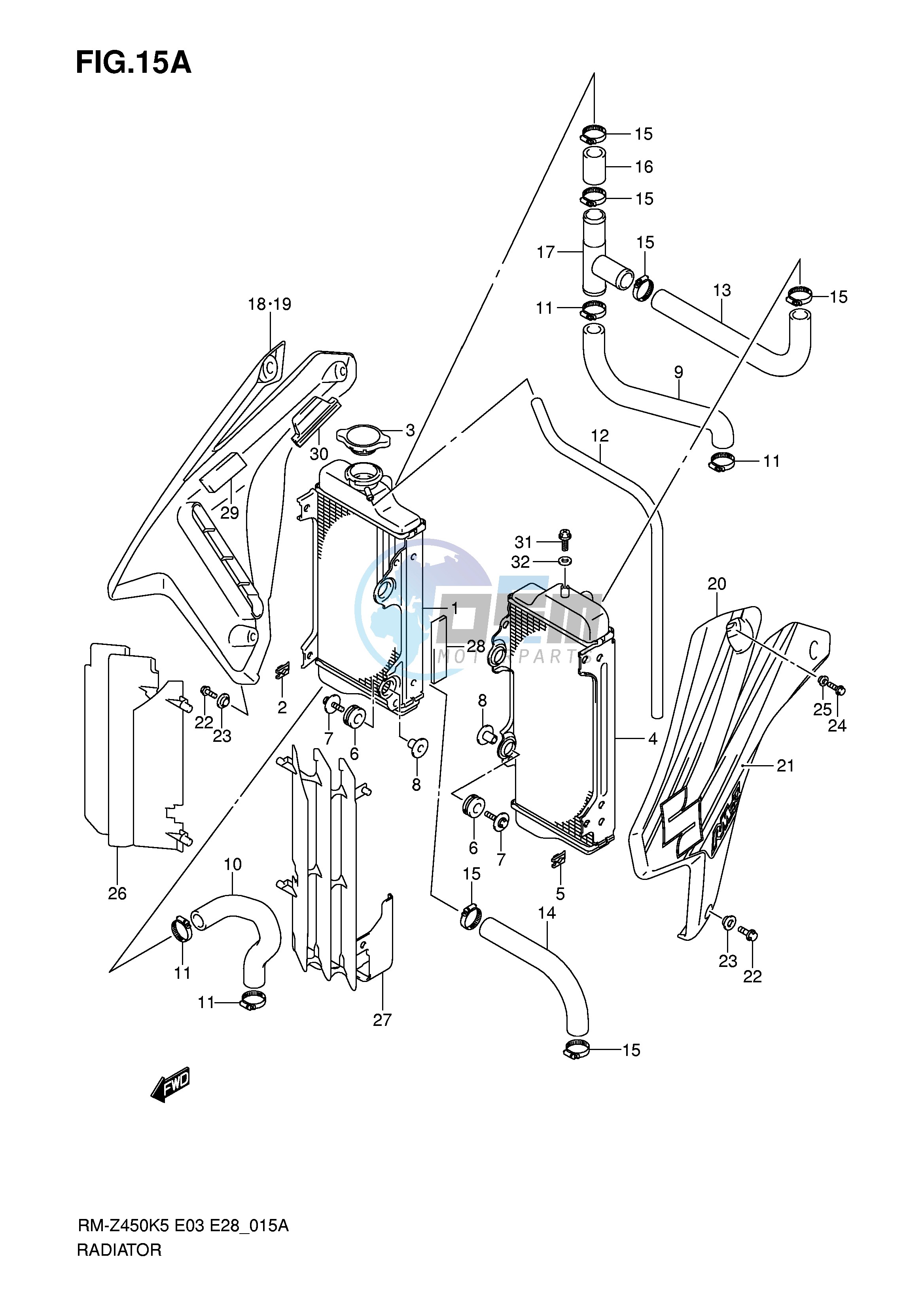 RADIATOR (MODEL K6)