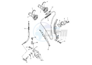 WR 400-426 F 426 drawing CAMSHAFT -CHAIN