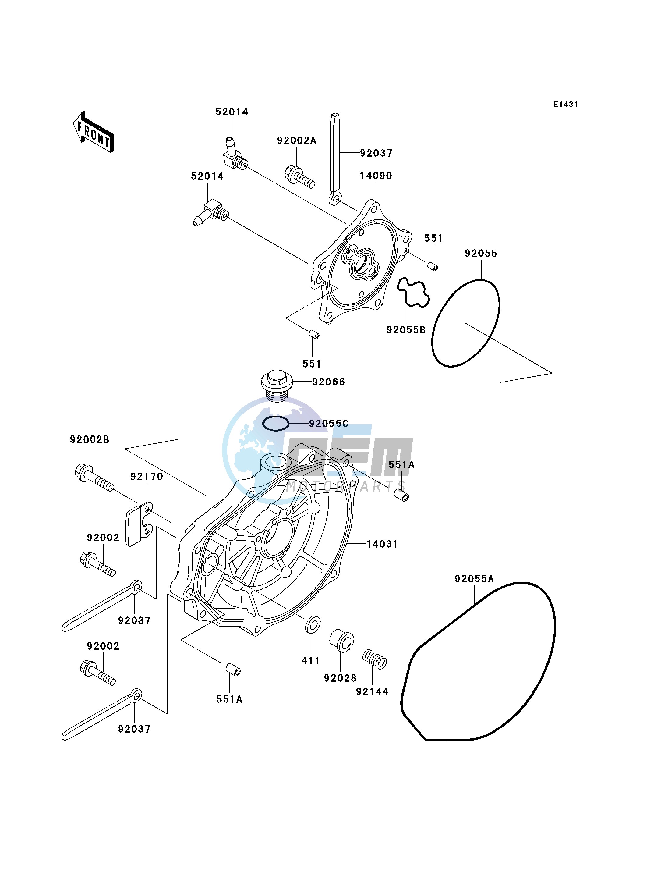 ENGINE COVER-- S- -