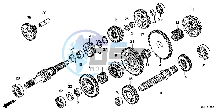 STARTING MOTOR