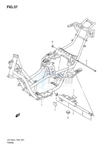 UH125 BURGMAN EU drawing FRAME