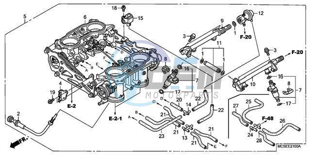 THROTTLE BODY (ASSY.)