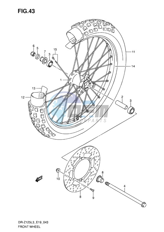 FRONT WHEEL