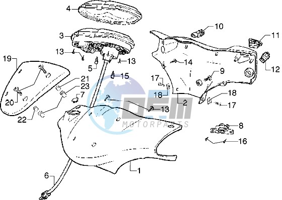 Handlebars component parts