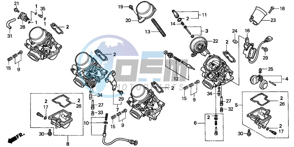 CARBURETOR (COMPONENT PARTS)