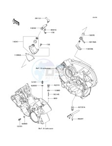 KVF 650 B [PRAIRIE 650 4X4 ADVANTAGE CLASSIC] (B1) [PRAIRIE 650 4X4 ADVANTAGE CLASSIC] drawing GEAR CHANGE MECHANISM