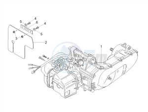 SCARABEO 50 2T CARBURATORE E4 STREET (EMEA) drawing Engine-Completing part-Lever