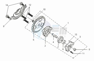 VS 125 EURO3 drawing OILPUMP