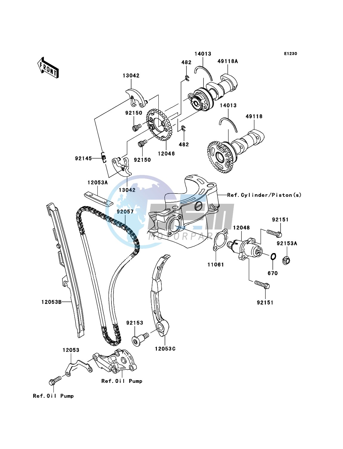 Camshaft(s)/Tensioner