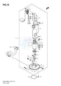 GSX1300R (E50) Hayabusa drawing FUEL PUMP