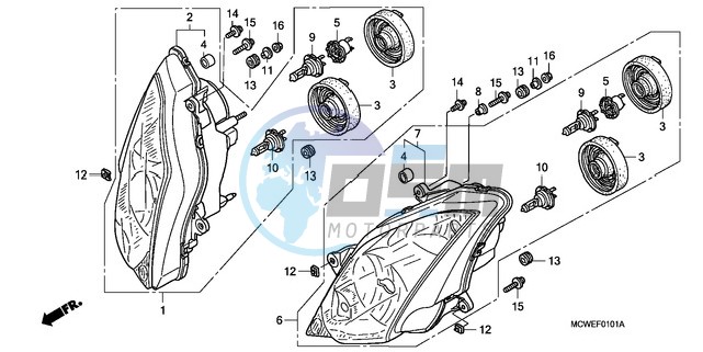 HEADLIGHT (U)