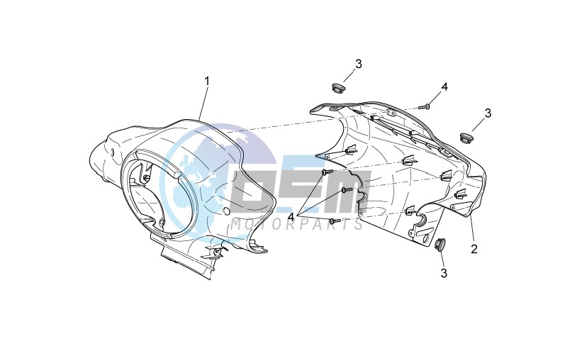 Front body I - Headlight support