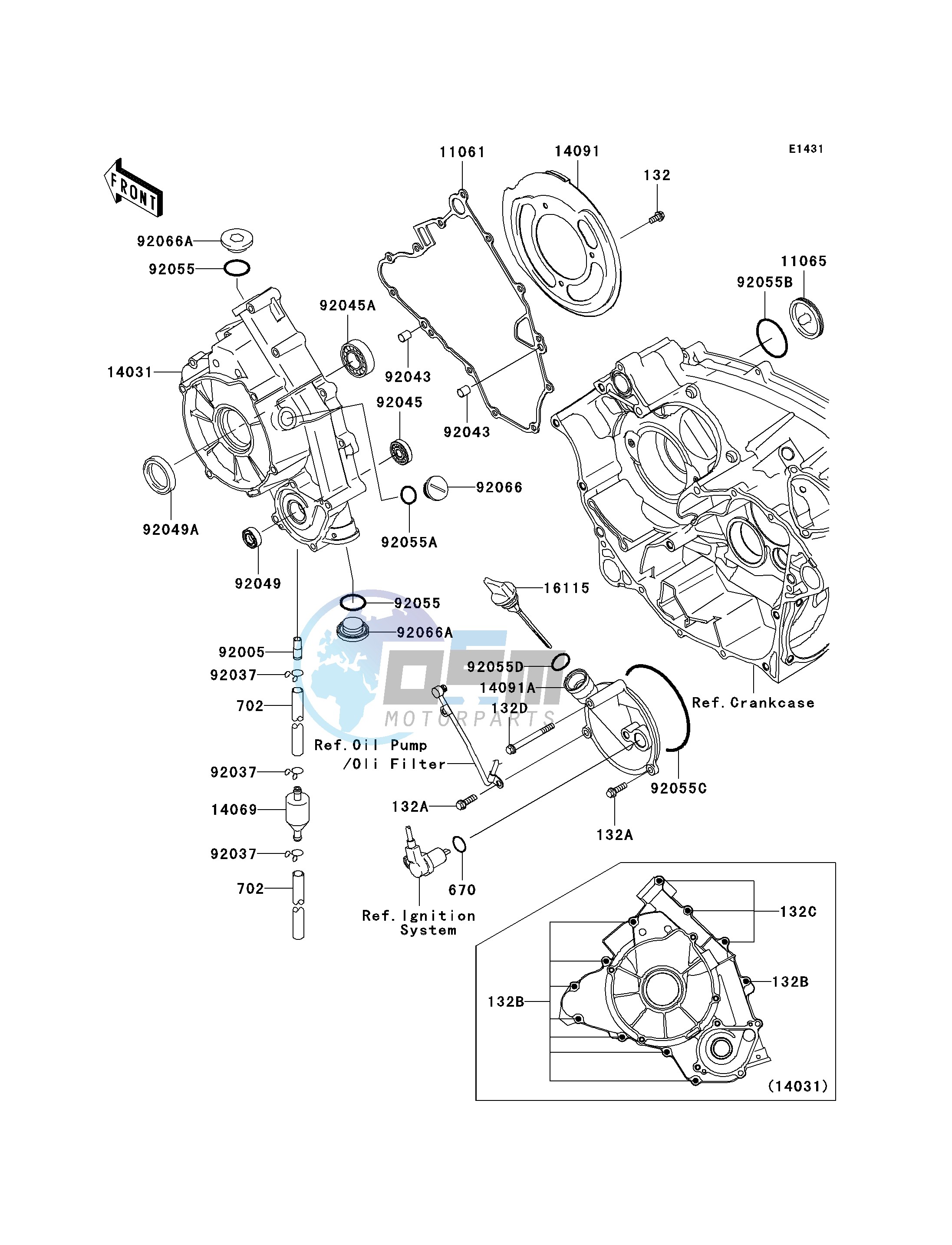 ENGINE COVER-- S- -