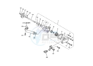 YP MAJESTY 250 drawing WATER PUMP