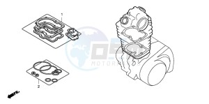 TRX250TM FOURTRAX RECON drawing GASKET KIT A