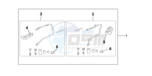 CBF10009 Europe Direct - (ED) drawing PANNIER STAY