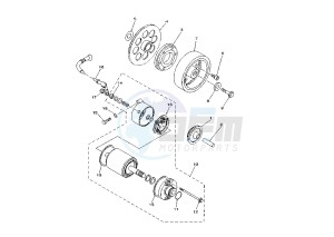 XVS A DRAG STAR CLASSIC 650 drawing STARTER