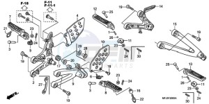 CBR600RA9 BR / ABS MME - (BR / ABS MME) drawing STEP