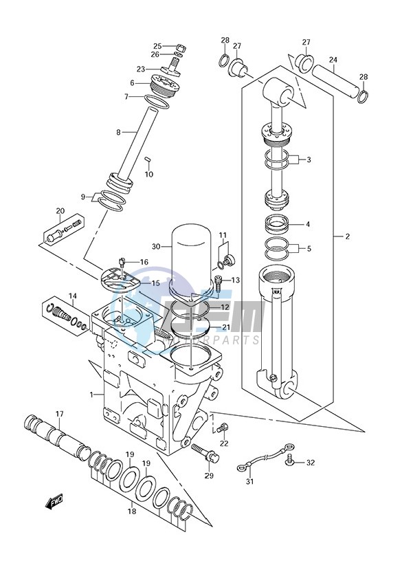 Trim Cylinder