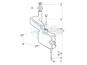 Typhoon 50 drawing Oil tank