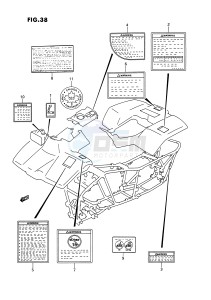 LT-F250 (E28) drawing LABEL