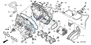 CBF1000A9 UK - (E / ABS MKH) drawing AIR CLEANER