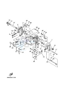 F15AEL drawing FRONT-FAIRING-BRACKET