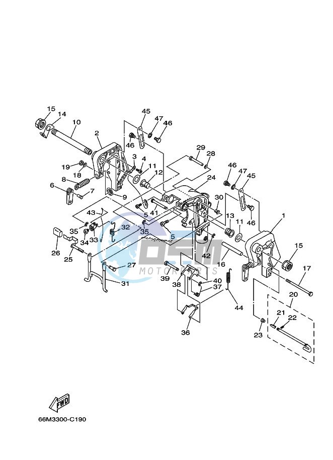 FRONT-FAIRING-BRACKET